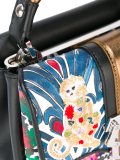 abstract print small tote
