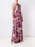 printed maxi dress