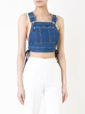 denim dungaree top 