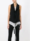 layered waistcoat 