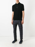 knitted polo shirt