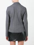 herringbone pattern blazer
