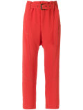 cropped trousers