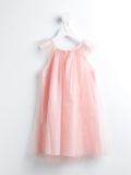 ruffled cap sleeve dress