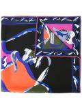 ribbon print scarf