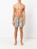 paisley print swim shorts