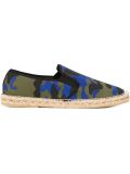 'Willy bis camouflage'草编鞋