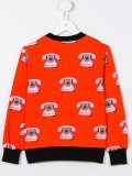 telephone print sweatshirt