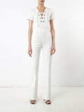 lace-up jumpsuit