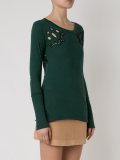 round neck blouse