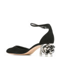 chain heel Mary-Jane sandals