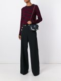 metallic detail shoulder bag