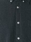 grid print shirt