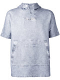 Teleport short sleeve hoodie
