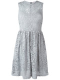 lace flared dress