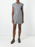 panelled mini dress