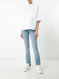 slim light-wash jeans