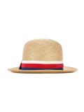 domed grosgrain band hat