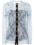 floral lace shirt