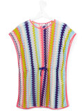 chevron pattern kaftan 