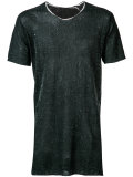 arched printed T-shirt