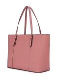 stripe detail tote