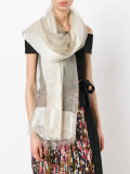 colour block scarf