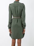 patched military dress