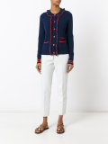 ruffled cardigan 