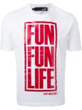 ‘fun life’印花T恤