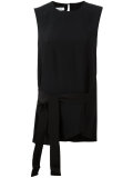 drawstring sleeveless top 