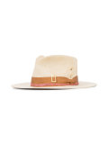 contrast trim hat