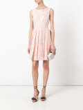 lace fit and flare dress
