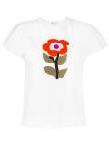 flower print T-shirt