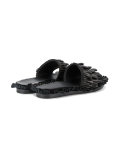 ruffle trimmed slides