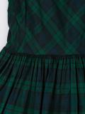 tartan A-line dress