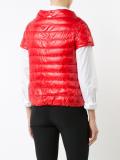 glossy quilted jacket