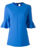 trumpet sleeve blouse