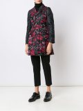 floral quilted coat