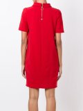 roll neck shift dress