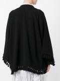 tassel trim cardigan