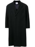 oversized single breasted coat