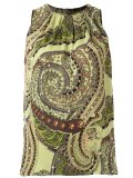 paisley print tank top