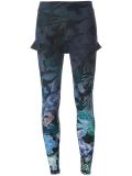 macramé detailing leggings