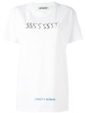 woman print T-shirt