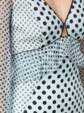 split sleeves dress