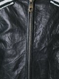 Western leather jacket
