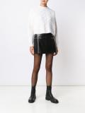 chunky cableknit sweater