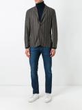 striped blazer 