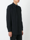 geometic pattern back shirt